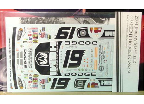 #19 Hemi Dodge Jeremy Mayfield 2004 JWTBM